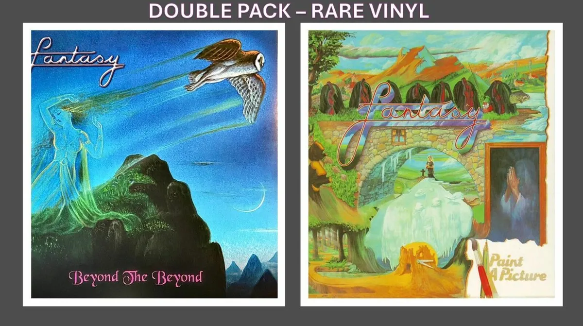 Fantasy UK Prog Band - Double Vinyl Bundle *RARE* - Image 1