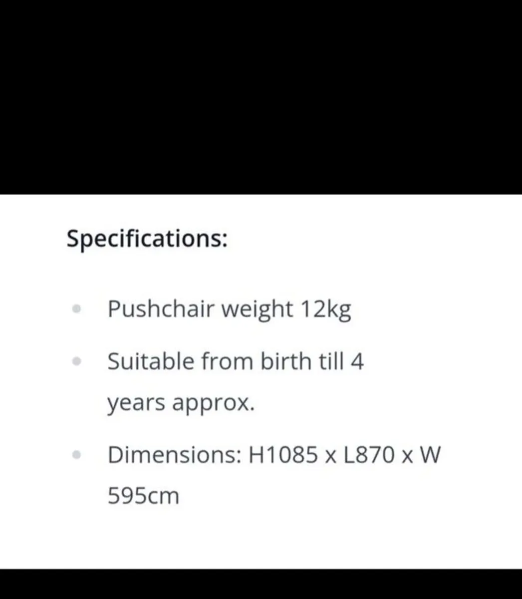 Maxi Cosi Adorra pushchair - Image 3