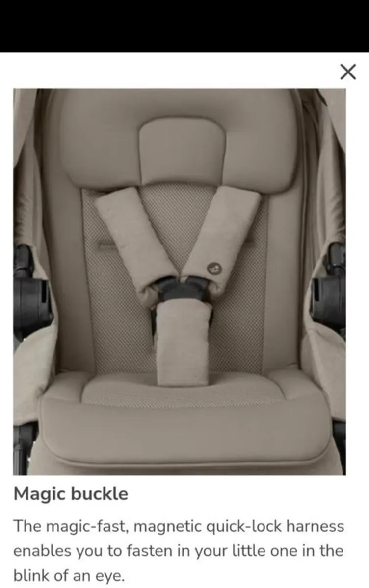 Maxi Cosi Adorra pushchair - Image 4