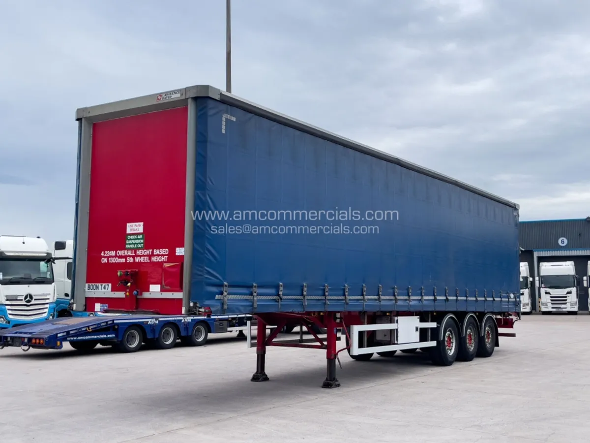 2017 LAWRENCE DAVID 4224MM CURTAINSIDE TRAILER - Image 3