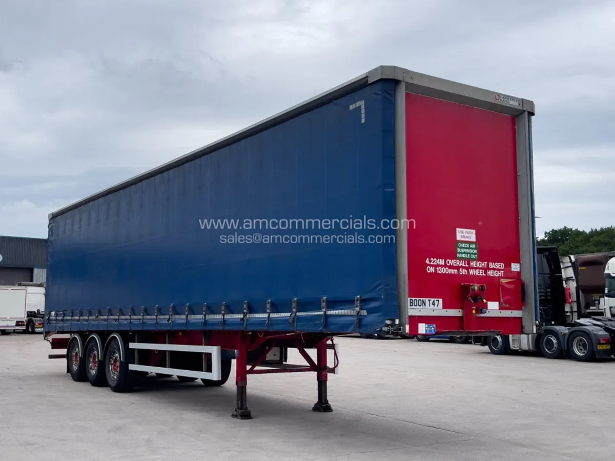 2017 LAWRENCE DAVID 4224MM CURTAINSIDE TRAILER - Image 1