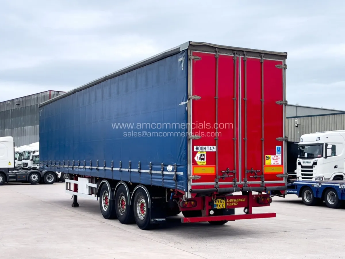 2017 LAWRENCE DAVID 4224MM CURTAINSIDE TRAILER - Image 4