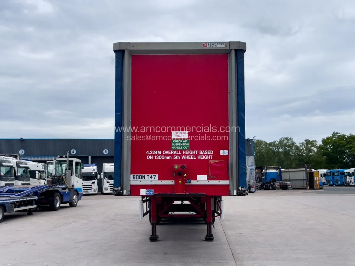 2017 LAWRENCE DAVID 4224MM CURTAINSIDE TRAILER - Image 2