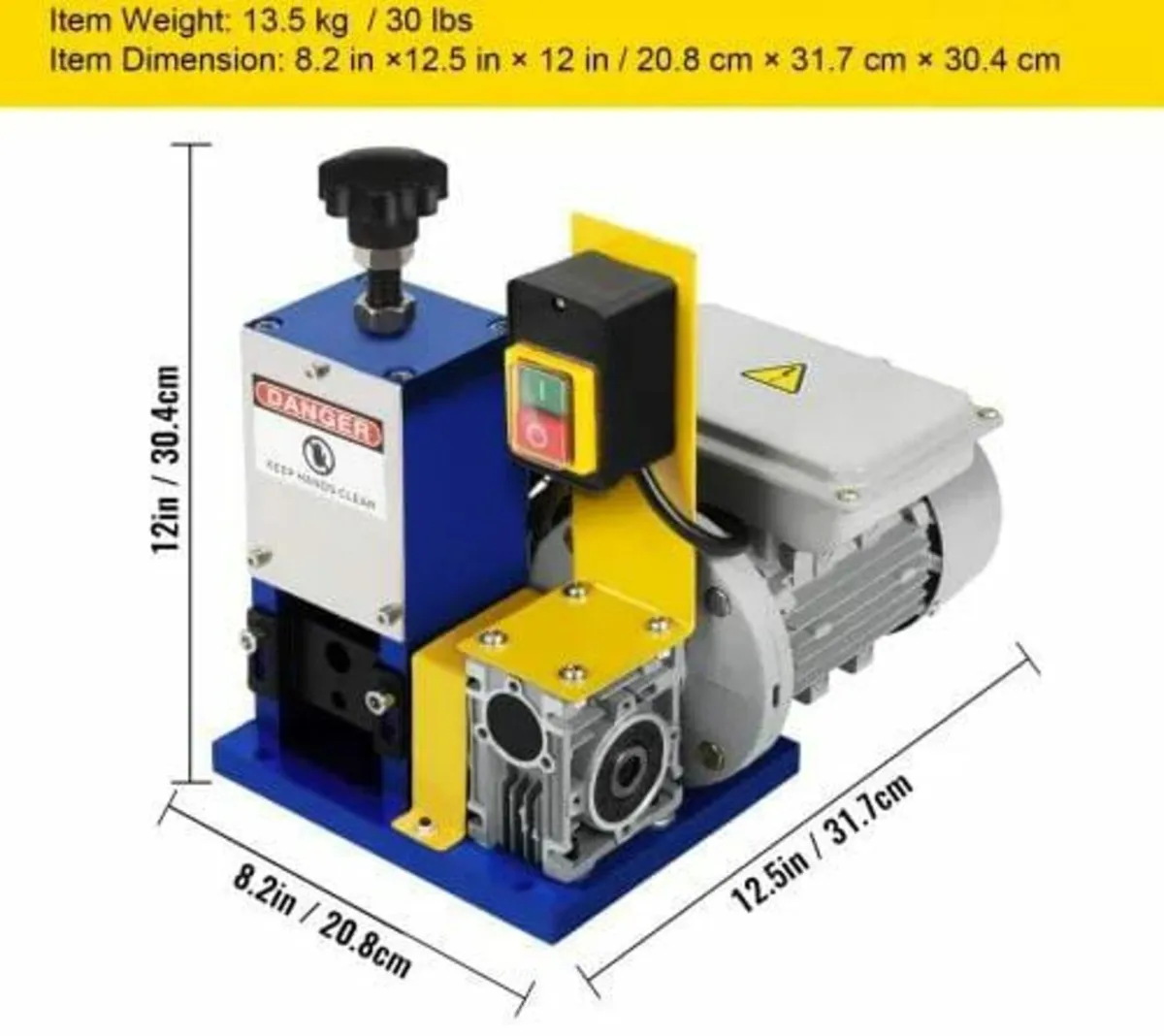 Wire Stripping Machine Φ1.5mm~Φ25mm 180W Portable - Image 2