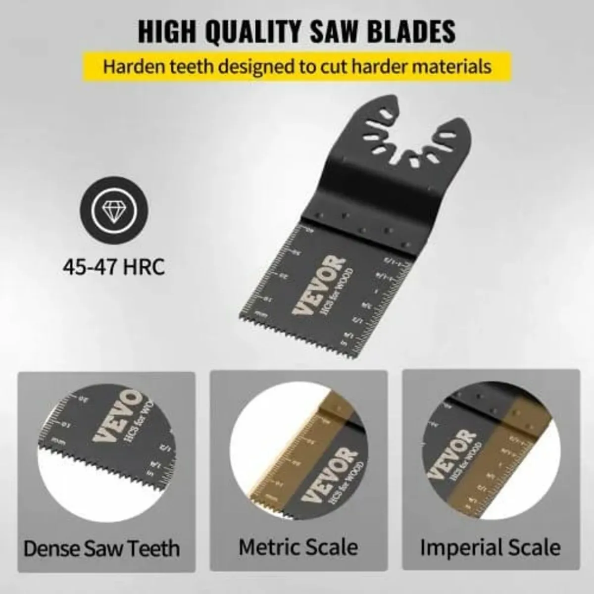 100PCS Oscillating Saw Blades, Quick Release Multi - Image 3