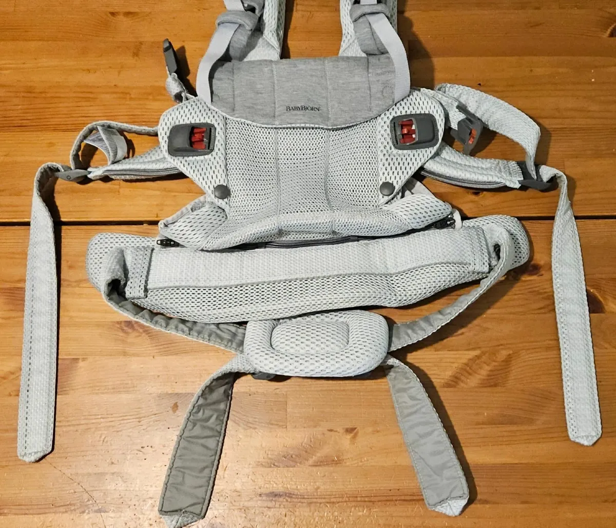 BabyBjörn Harmony Baby Carrier – Silver | Like New - Image 3