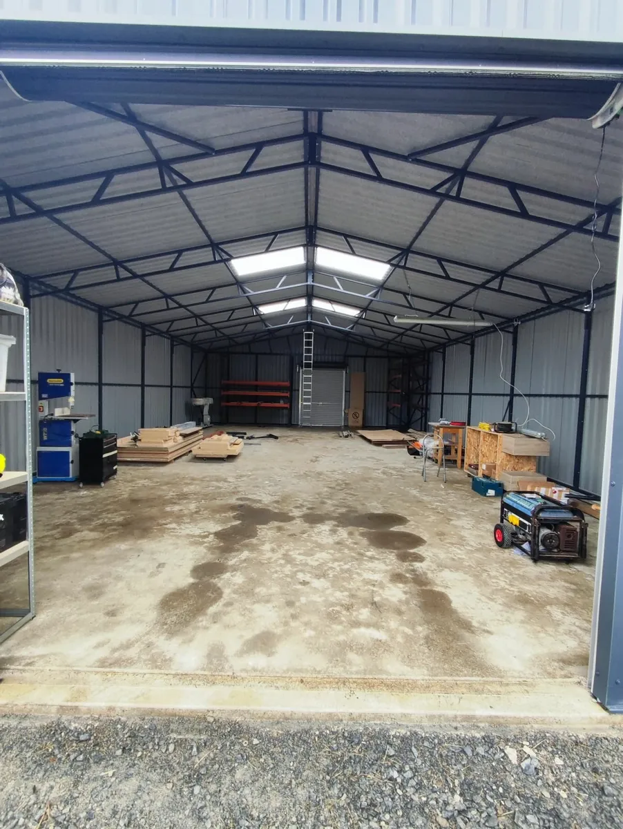 15m x 9m Steel  Kit Shed - Image 3