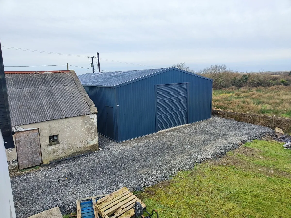 15m x 9m Steel  Kit Shed - Image 1
