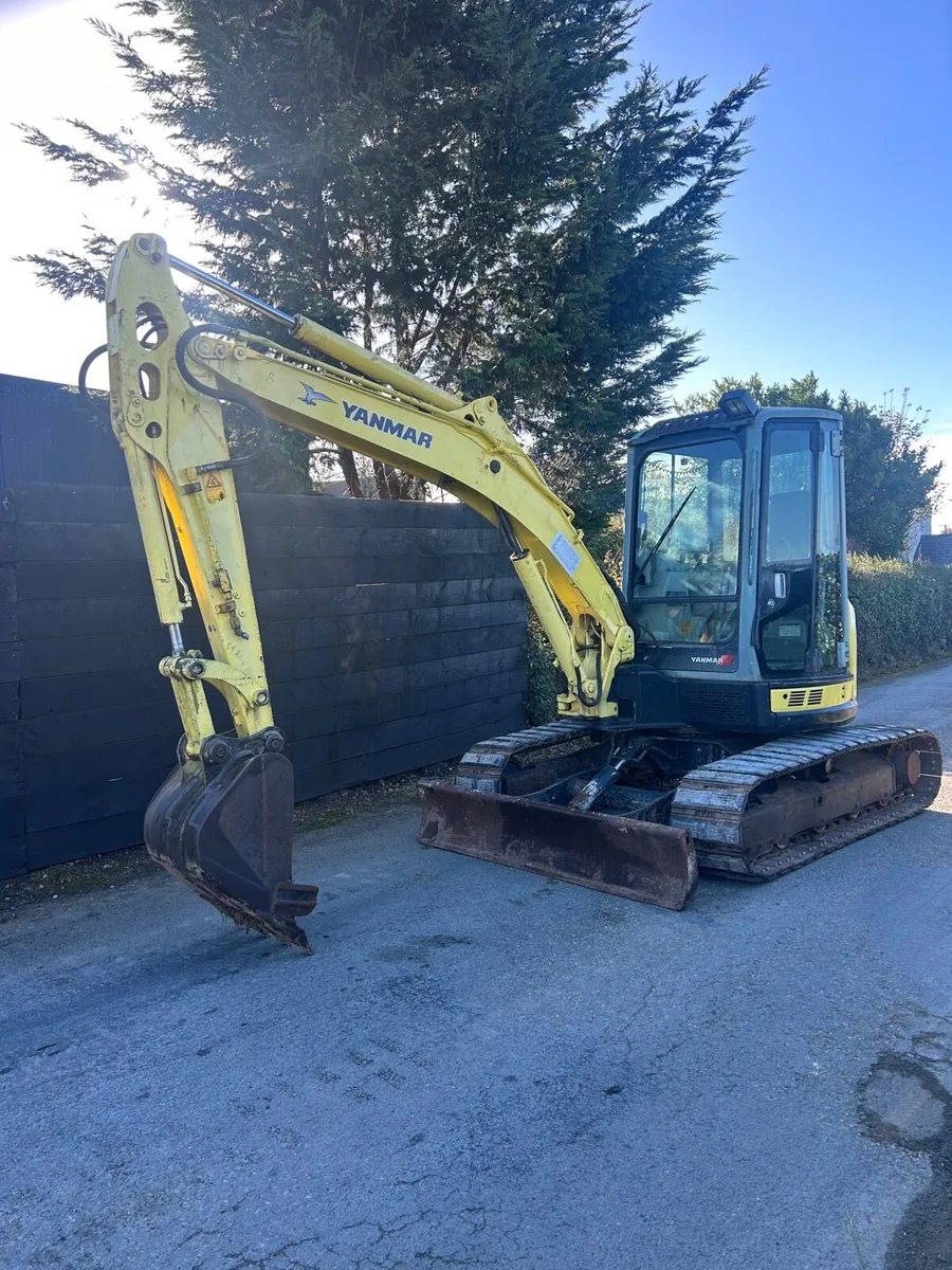 Vio55-5 yanmar mini digger for sale - Image 1