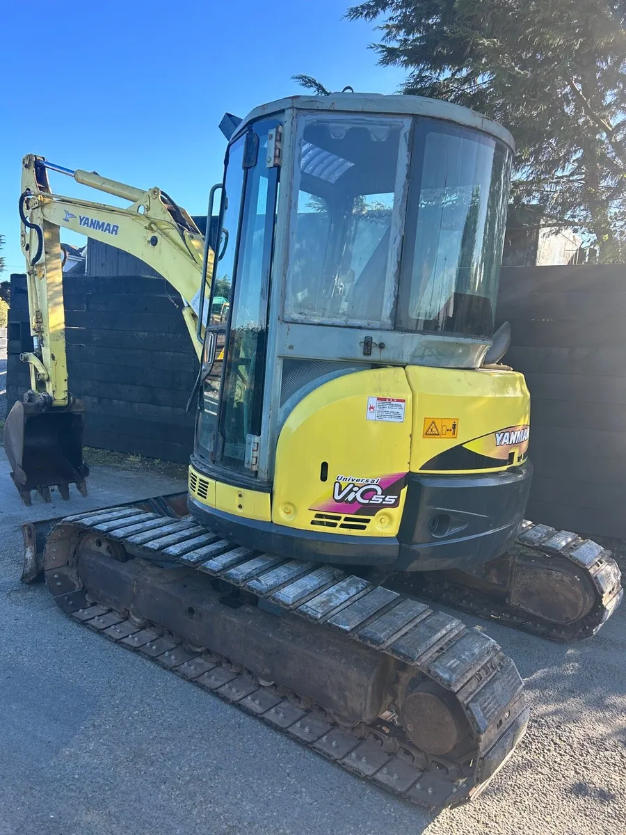 Vio55-5 yanmar mini digger for sale - Image 3