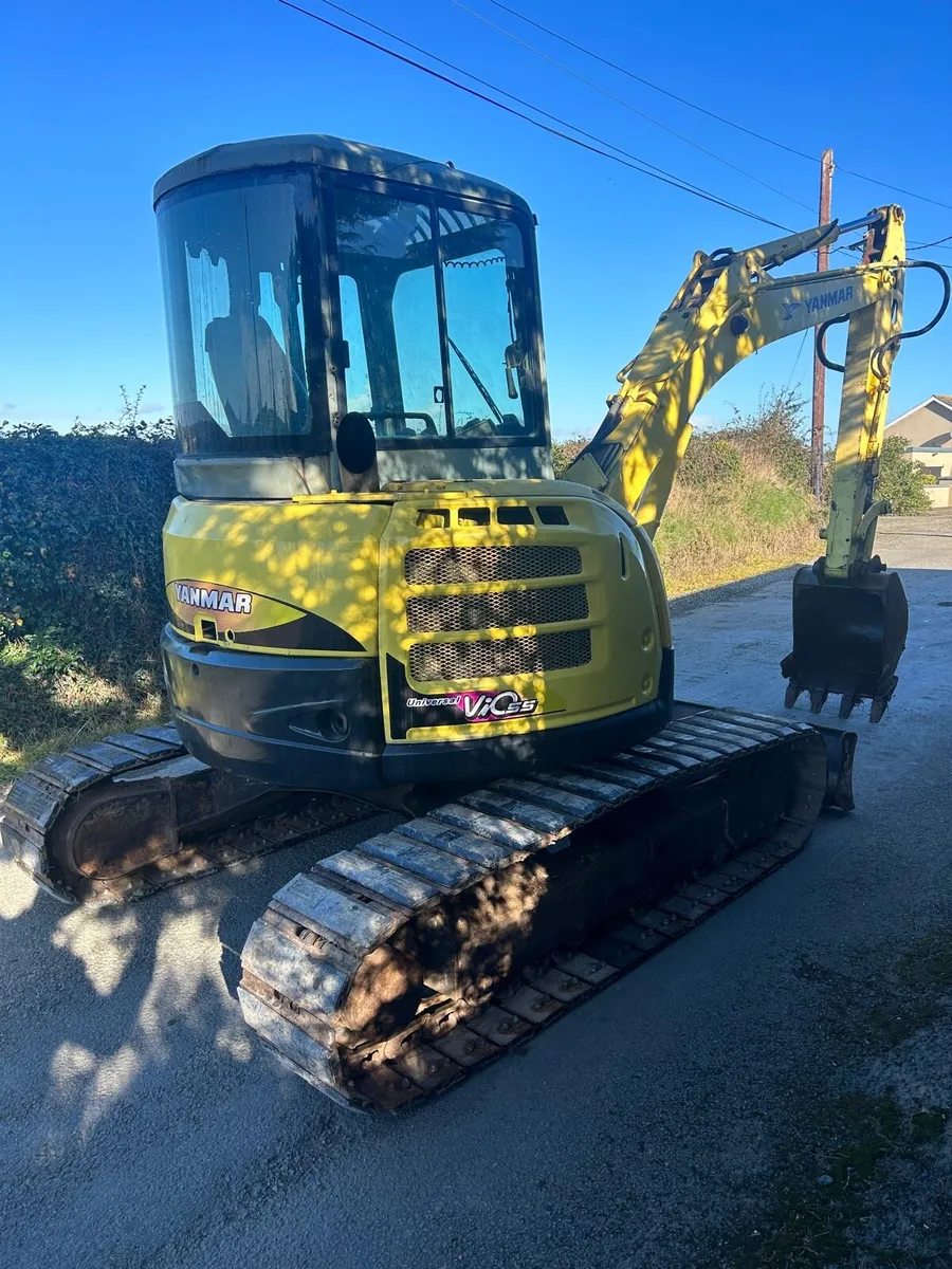 Vio55-5 yanmar mini digger for sale - Image 4