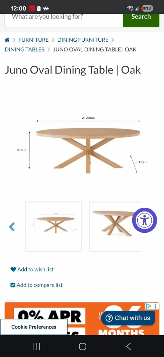 Dining Table - Image 1