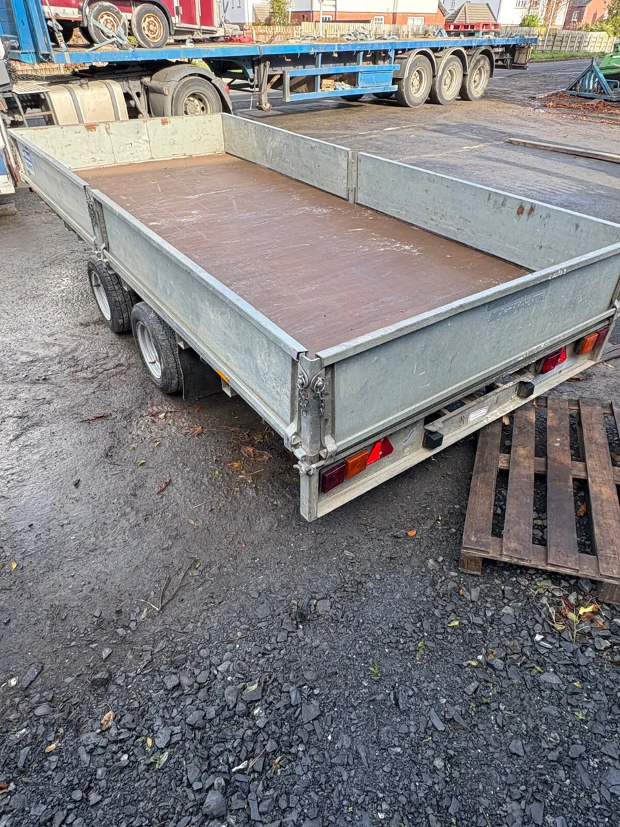 Ifor Williams 14ft dropside trailer - Image 2