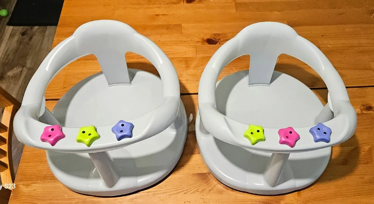 Thermobaby Aquababy Bath Ring – Grey (x2 available - Image 4