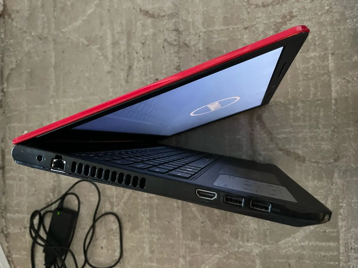 Red dell i3 laptop - Image 2