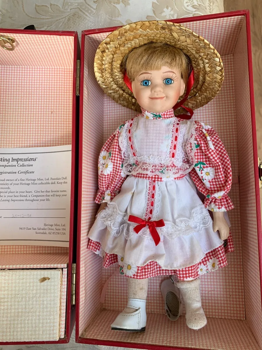 Heritage Mint Porcelain Doll - Image 1