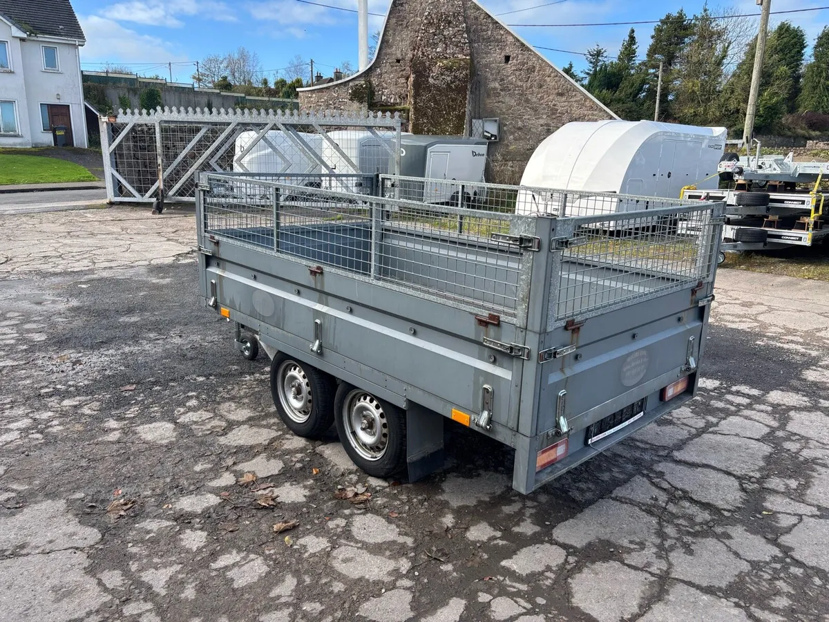 Dropside trailer with mesh sides 9 x 5 - Image 2