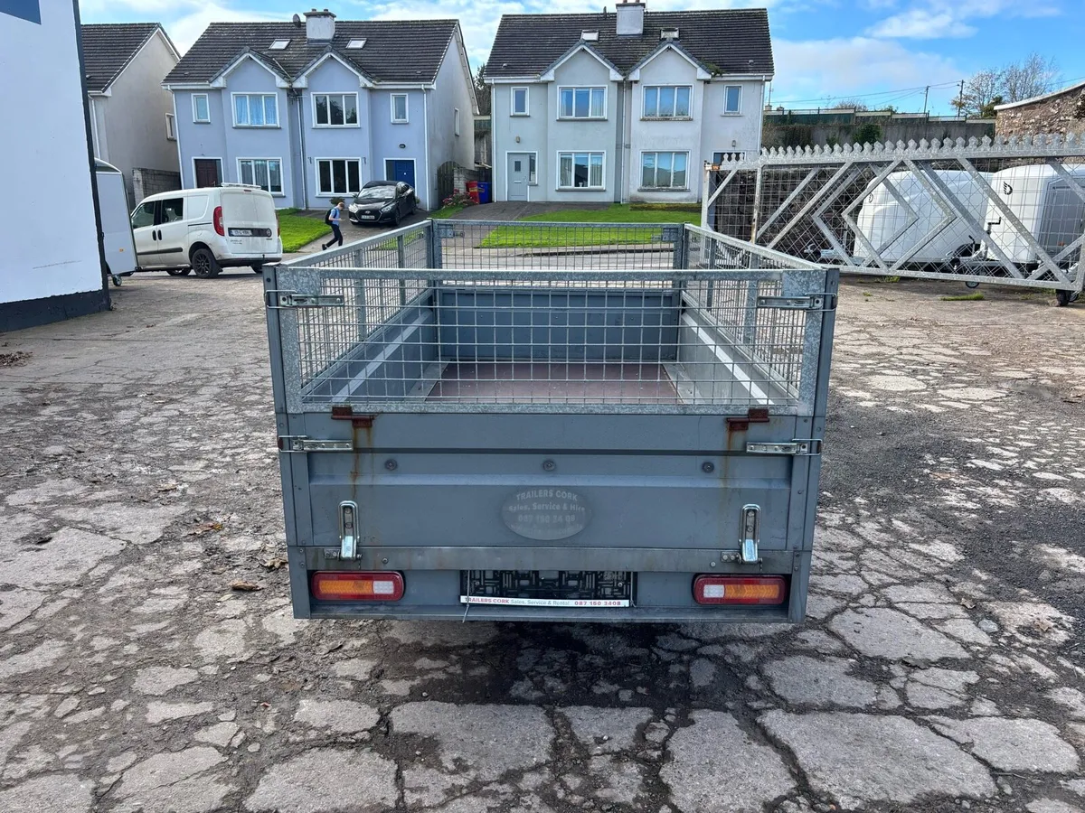 Dropside trailer with mesh sides 9 x 5 - Image 4