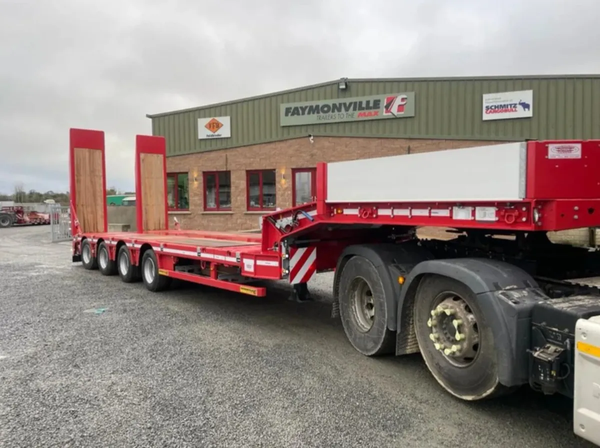 2025 FAYMONVILLE 4 AXEL 9FT WIDE LOW LOADER - Image 3