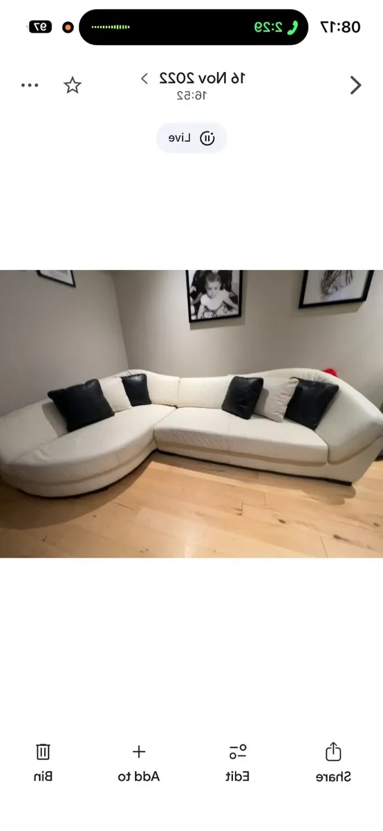 Leather Corner Suite - Image 1