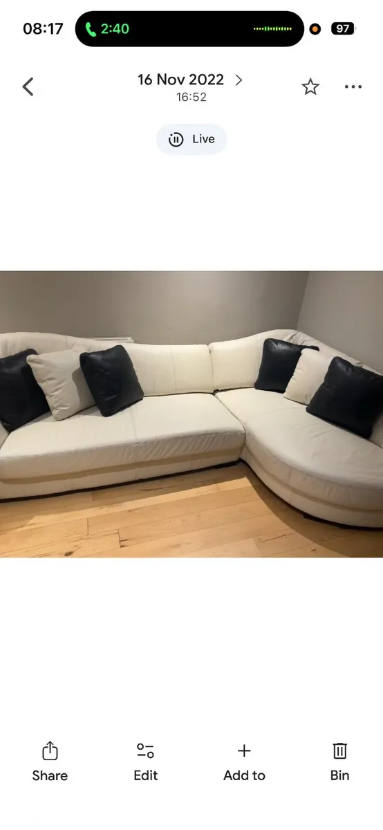 Leather Corner Suite - Image 2