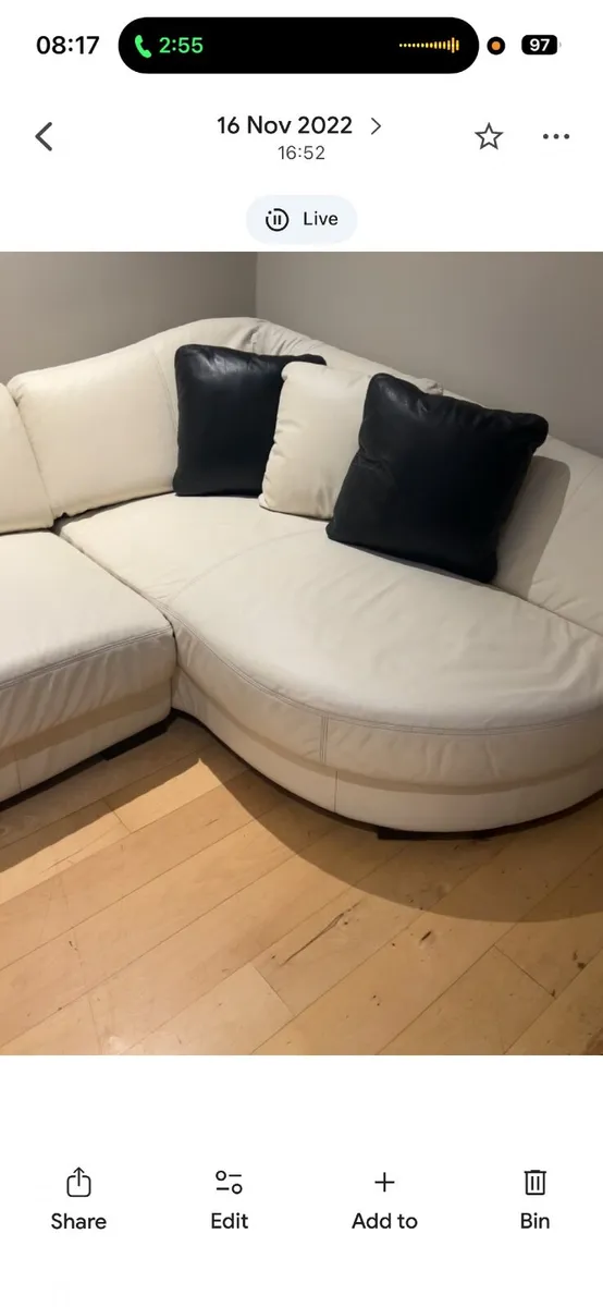 Leather Corner Suite - Image 3