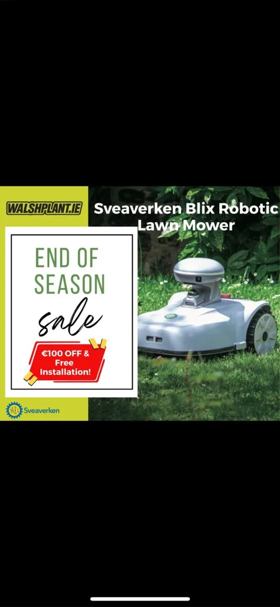 Sveaverken Blix Robitic Mower