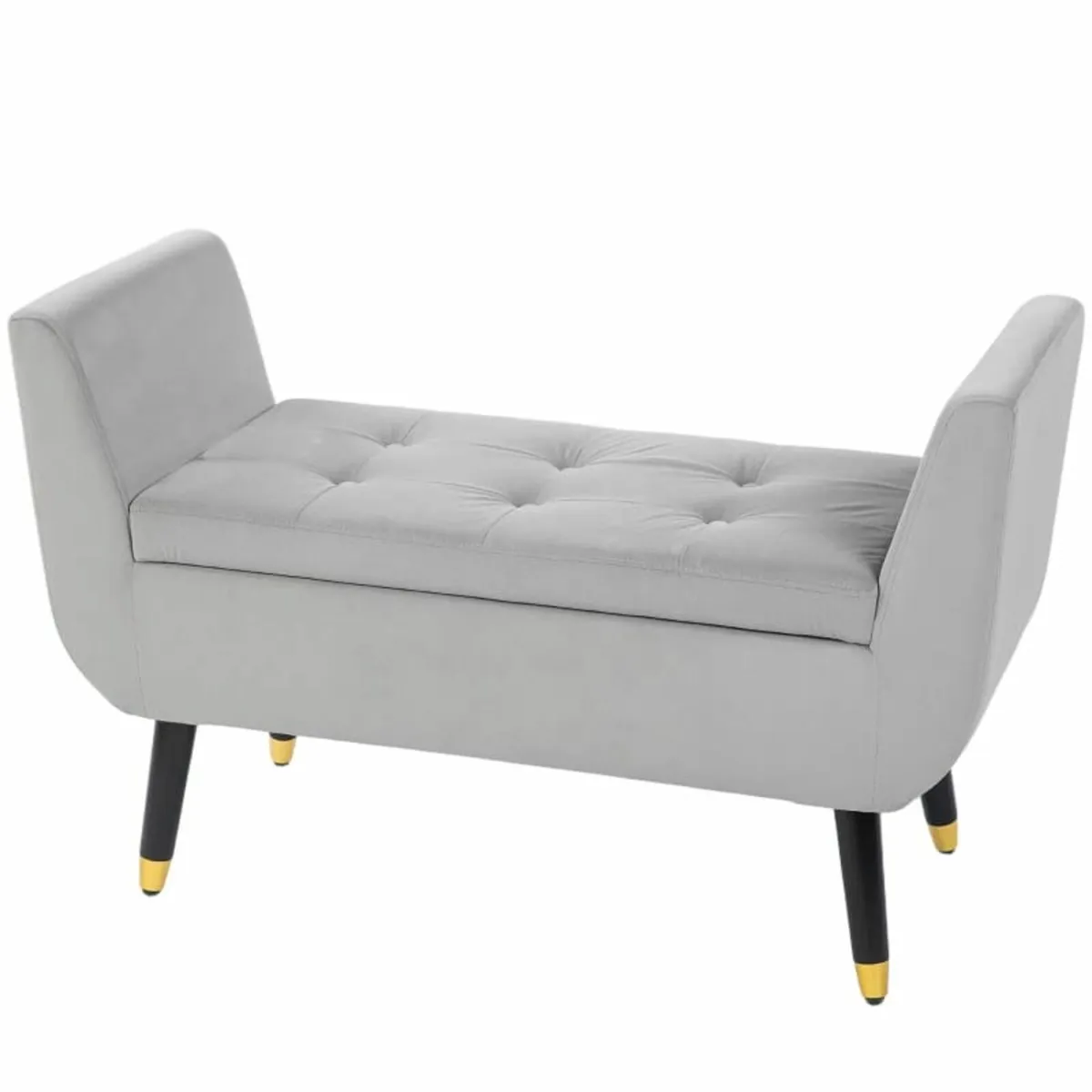 Storage Bench with Armrests and Storage, Trunk Ben - Image 1