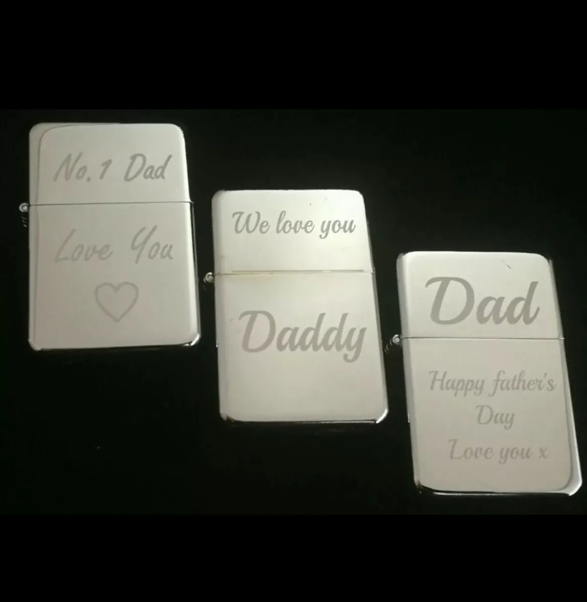 Personalised Lighter Photo Logo Message - Image 1