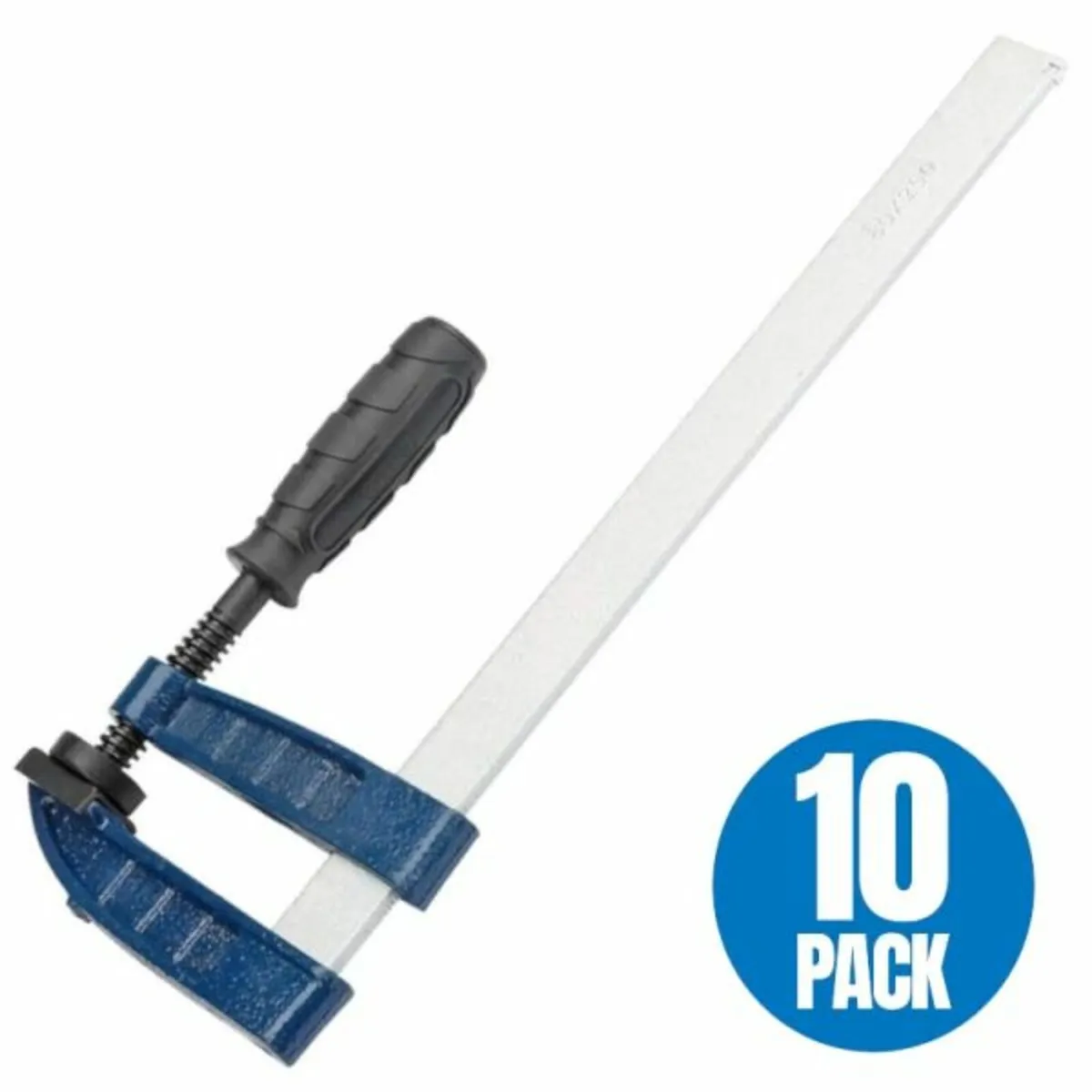 Draper Quick Action Steel Clamp, 250mm x 80mm (253 - Image 1