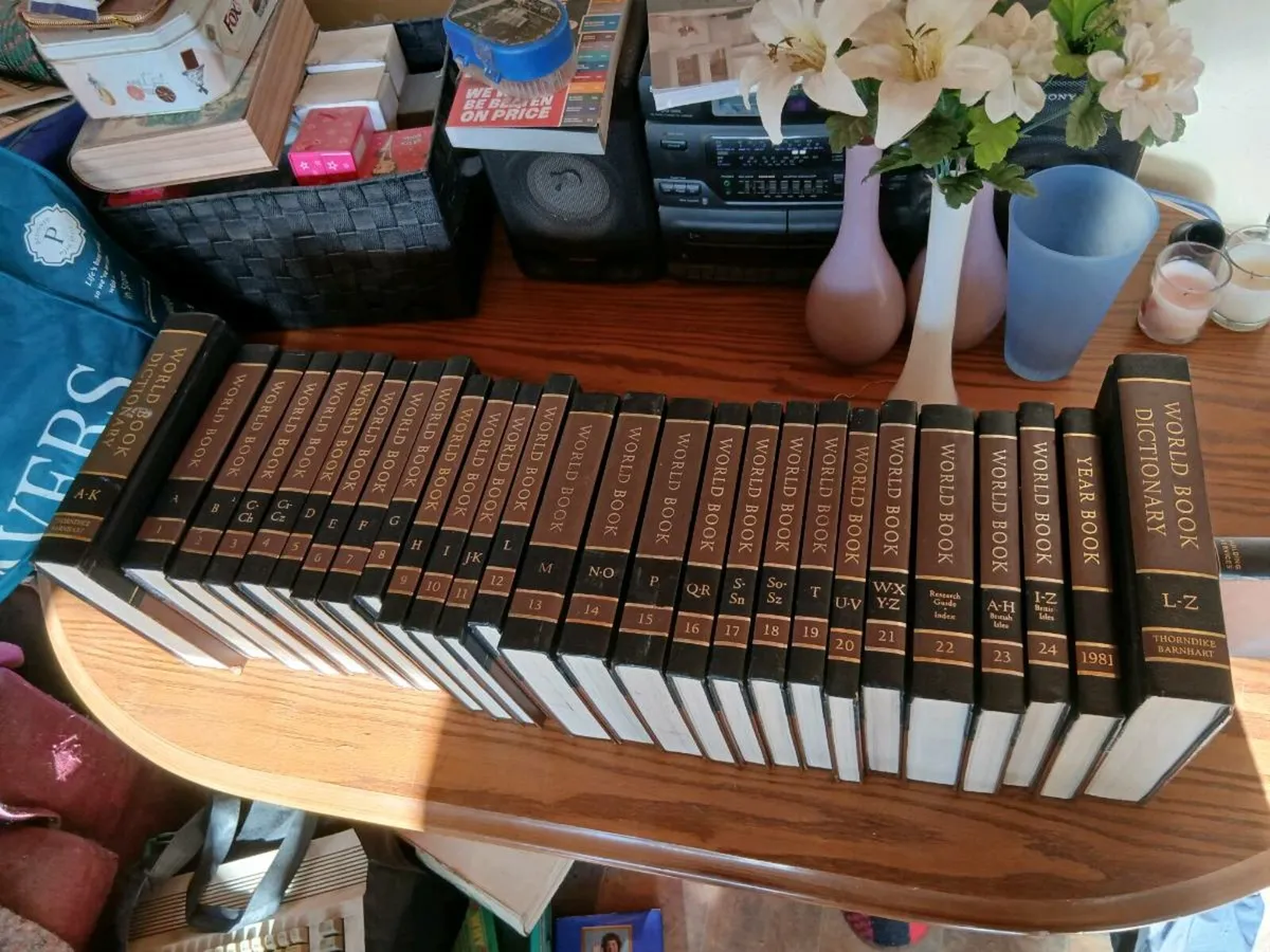 World book dictionary set thornbike barnhart - Image 1