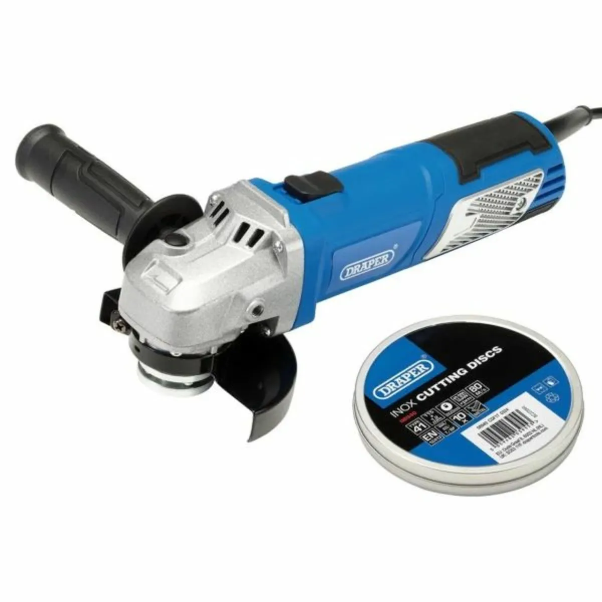 Draper 230V Angle Grinder Kit, 115mm, 950W (28300) - Image 2