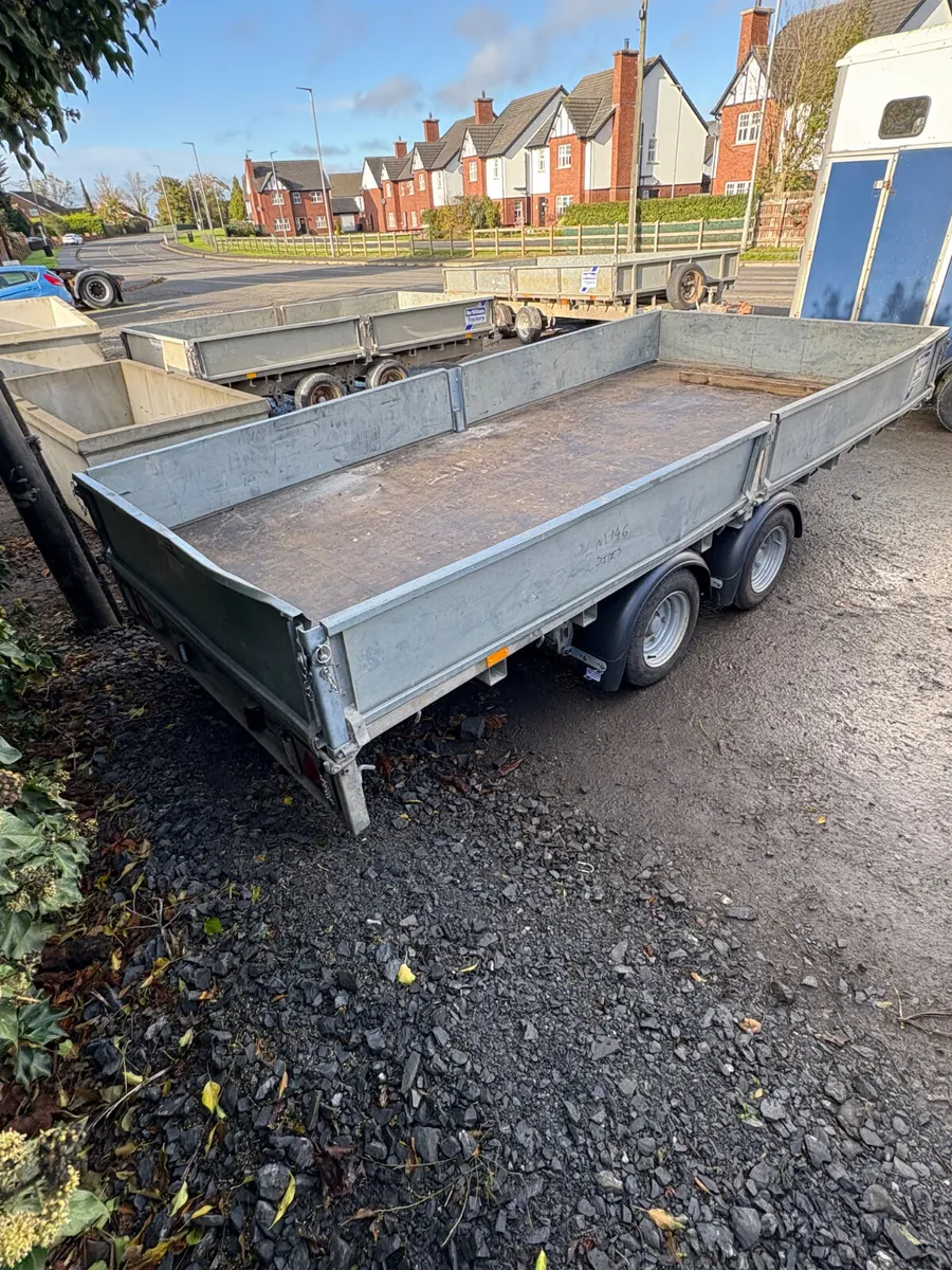 2023 ifor Williams 14ft dropside trailer - Image 2