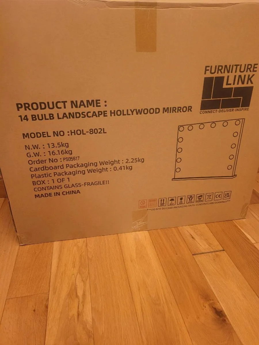 Hollywood vanity mirror - Image 1