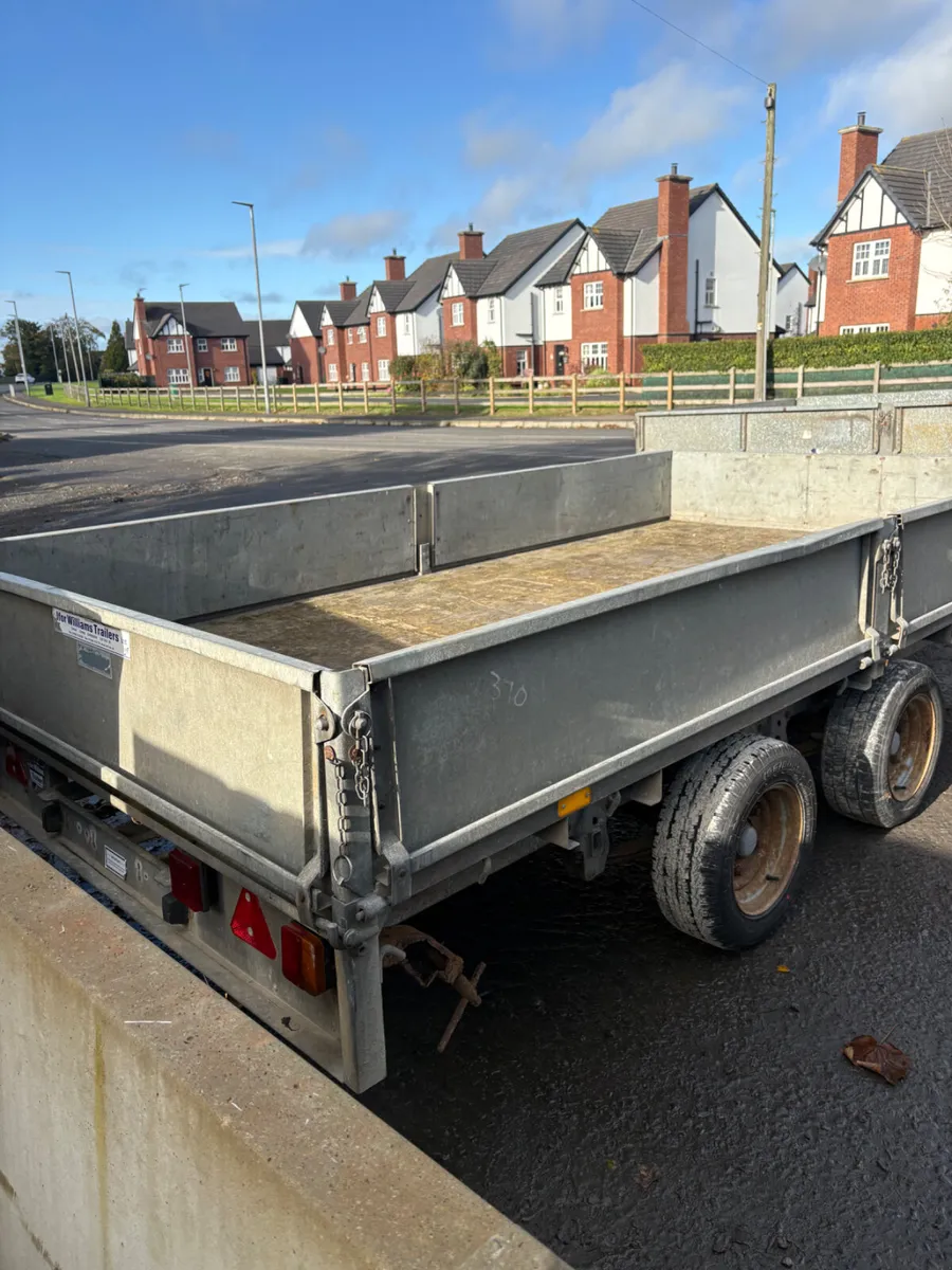 ifor Williams 12x6 dropside trailer - Image 2