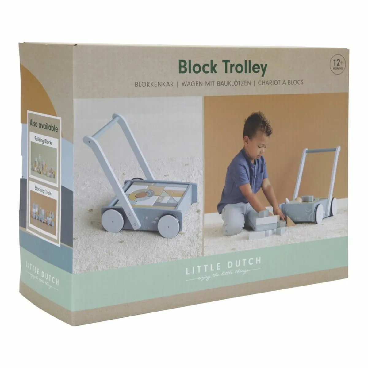 Little Dutch Wooden Trolley - Image 3