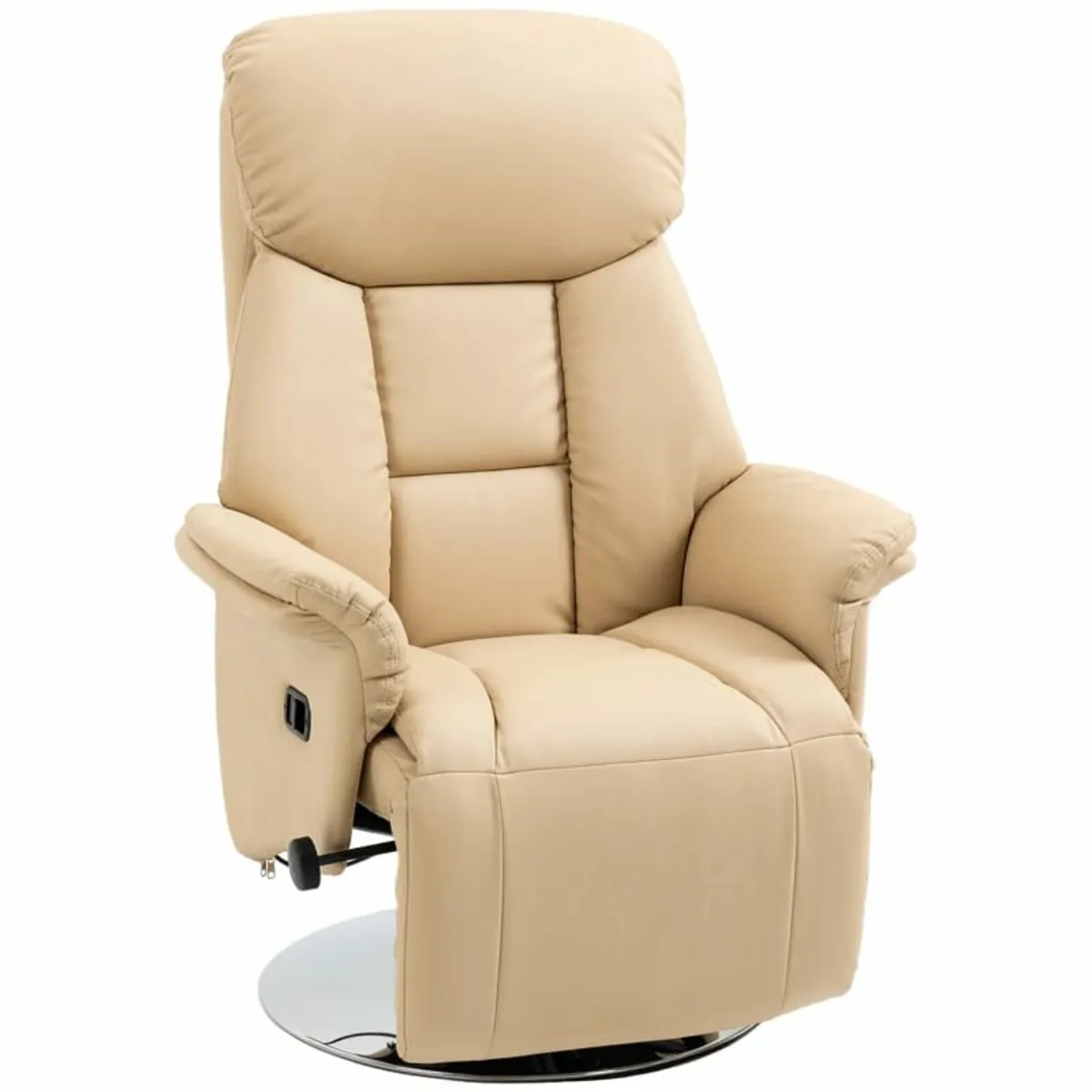 Recliner, reclining function, leather-look, footre - Image 4