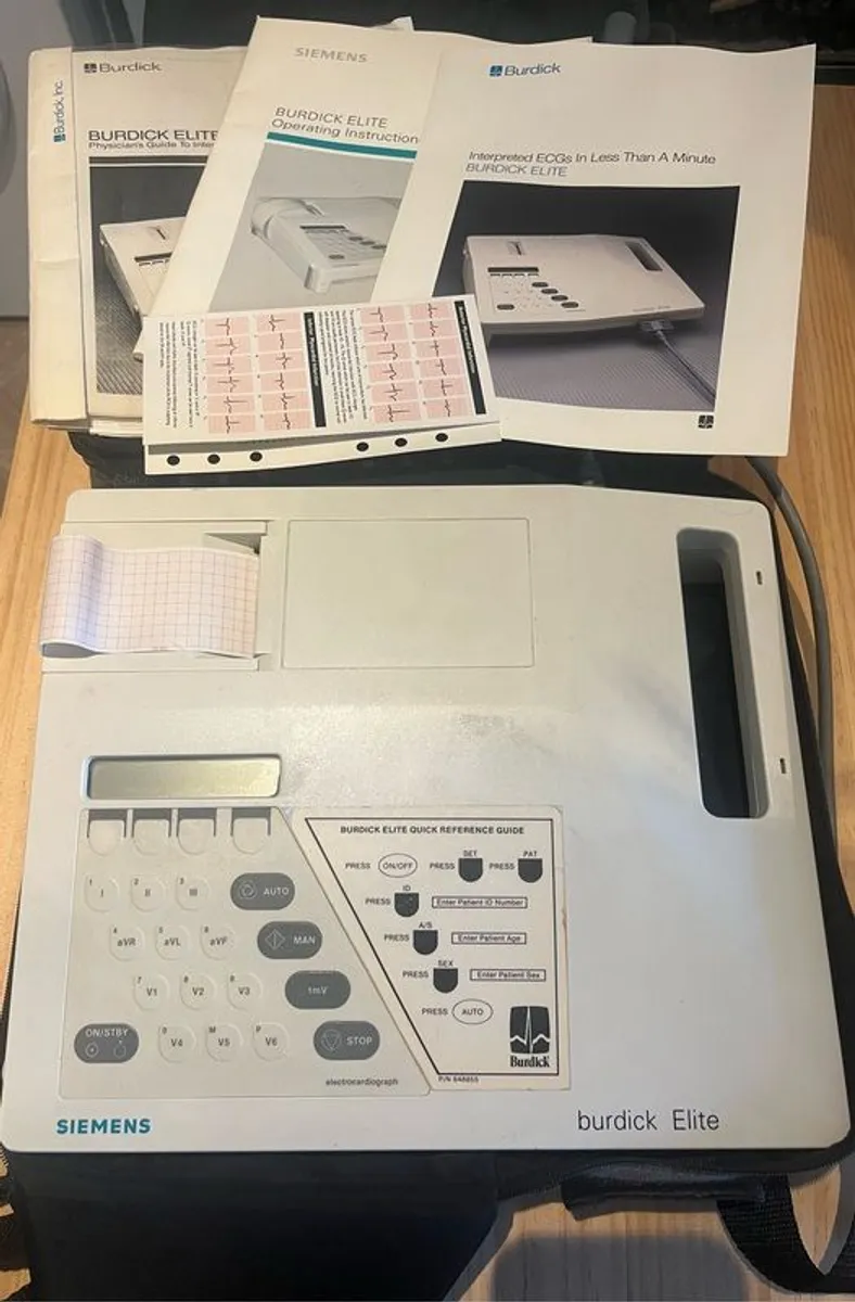 Siemens Burdick Elite ECG Machine - Image 1