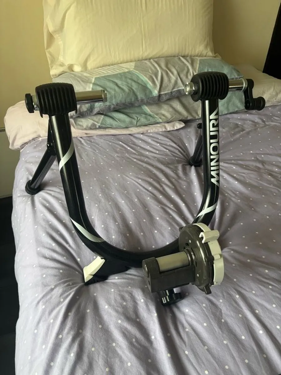 M-Wave Yoke N Roll 60 Magnetic Indoor Turbo Bike Trainer - Image 1