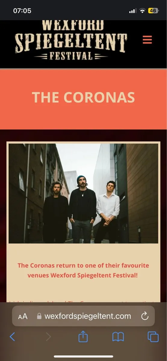 corona tickets