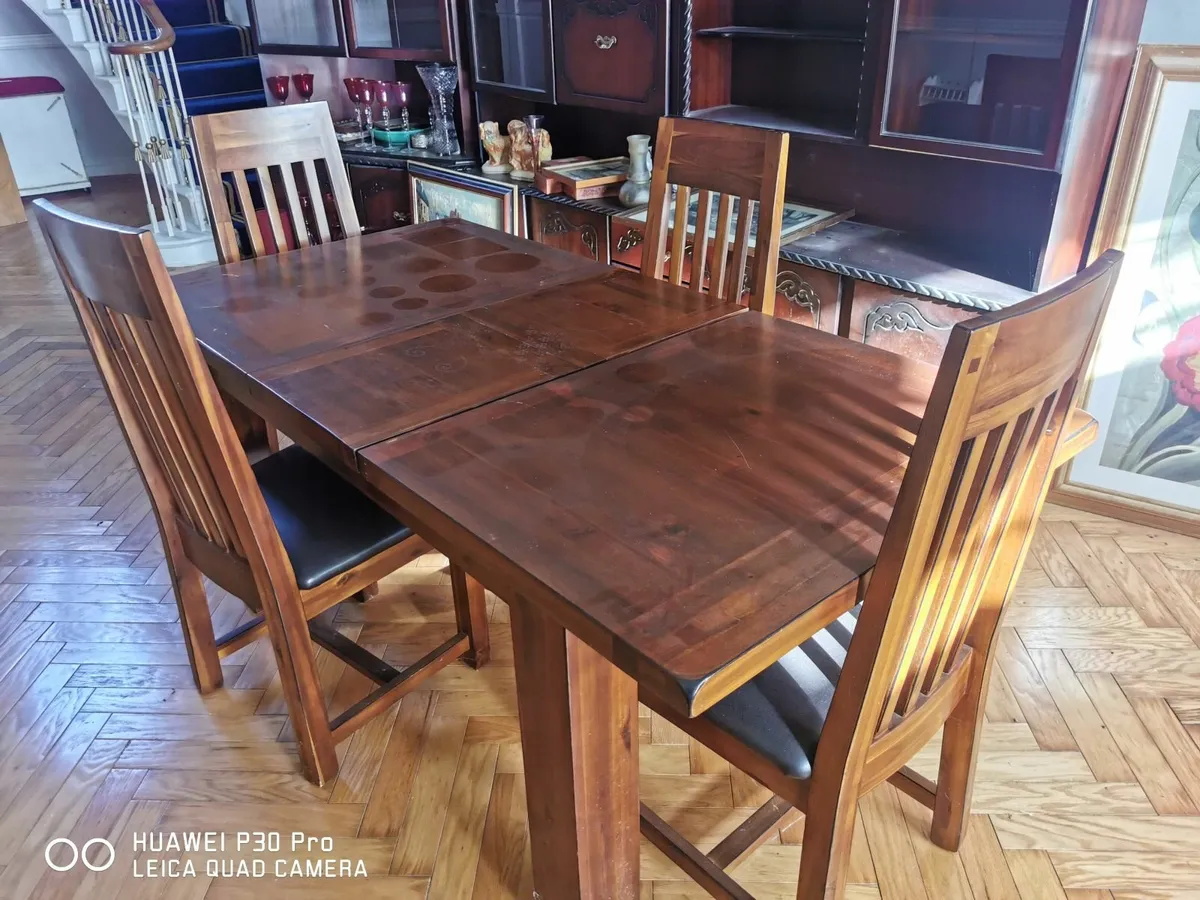 Dining room table and chairs - Image 4