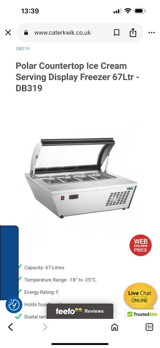 Countertop ice cream scoop freezer - Image 2