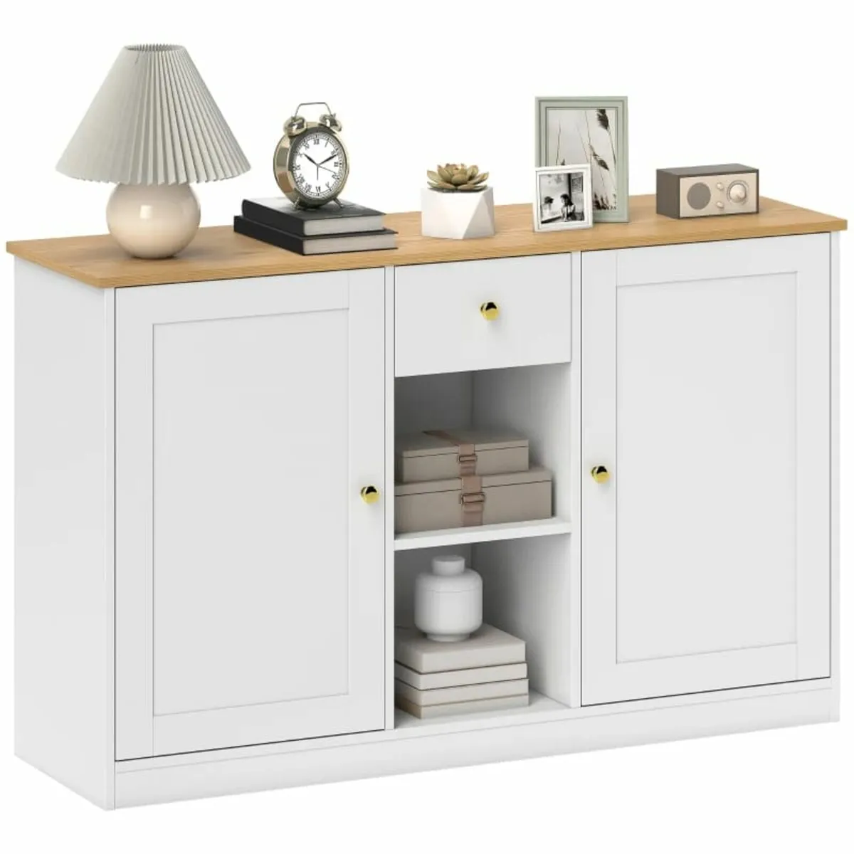 Kitchen Dresser, Sideboard with Drawer, Cabinets, - Image 1
