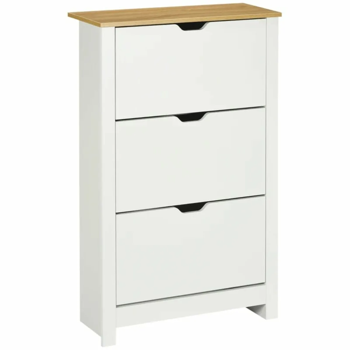 cabinet shoe rack shoe storage, 3 compartments, 18 - Image 1