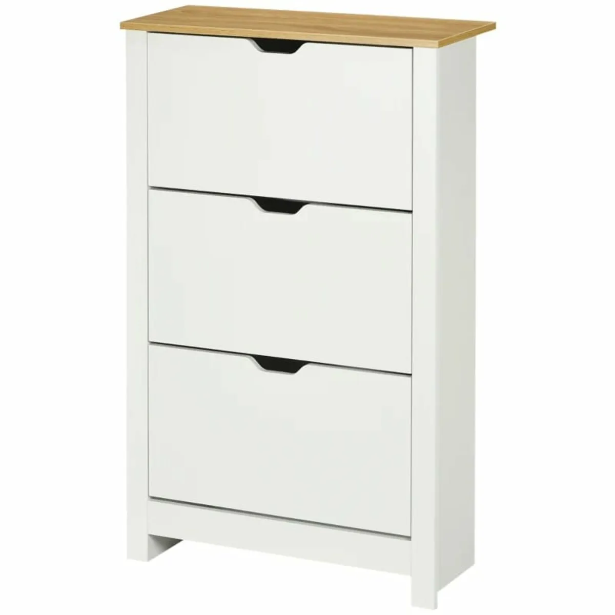 cabinet shoe rack shoe storage, 3 compartments, 18 - Image 4