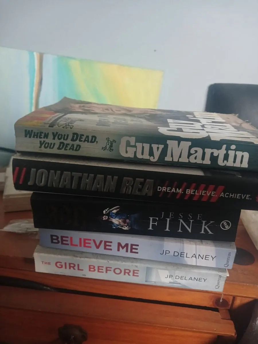 Books for sale in good condition