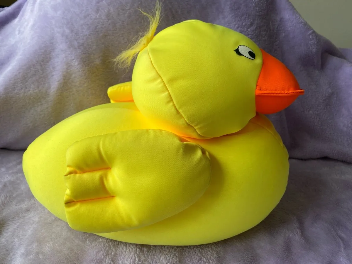 Yellow Duck 🦆 Beanbag Pillow / Soft Toy - Image 2
