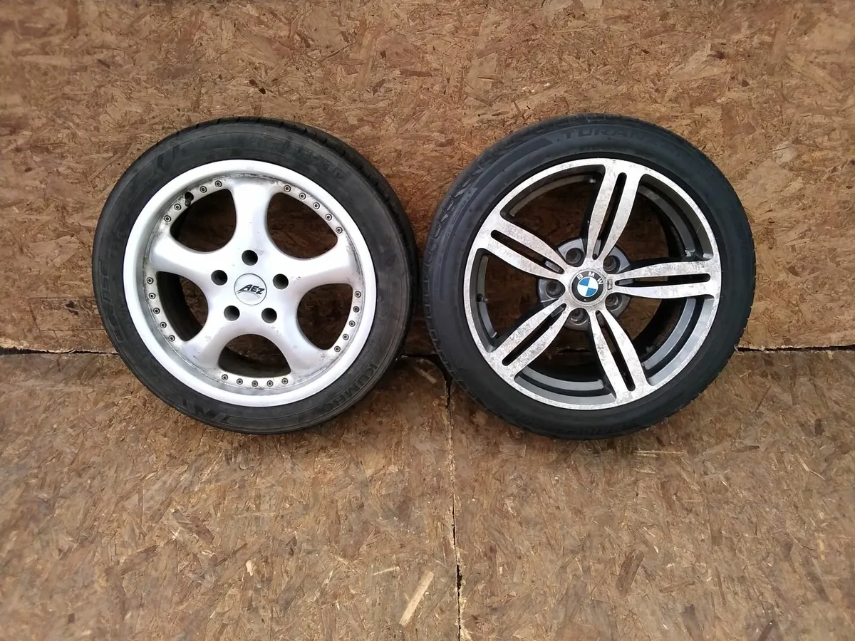 17" AEZ & M-Sport alloys 5x120 - Image 1