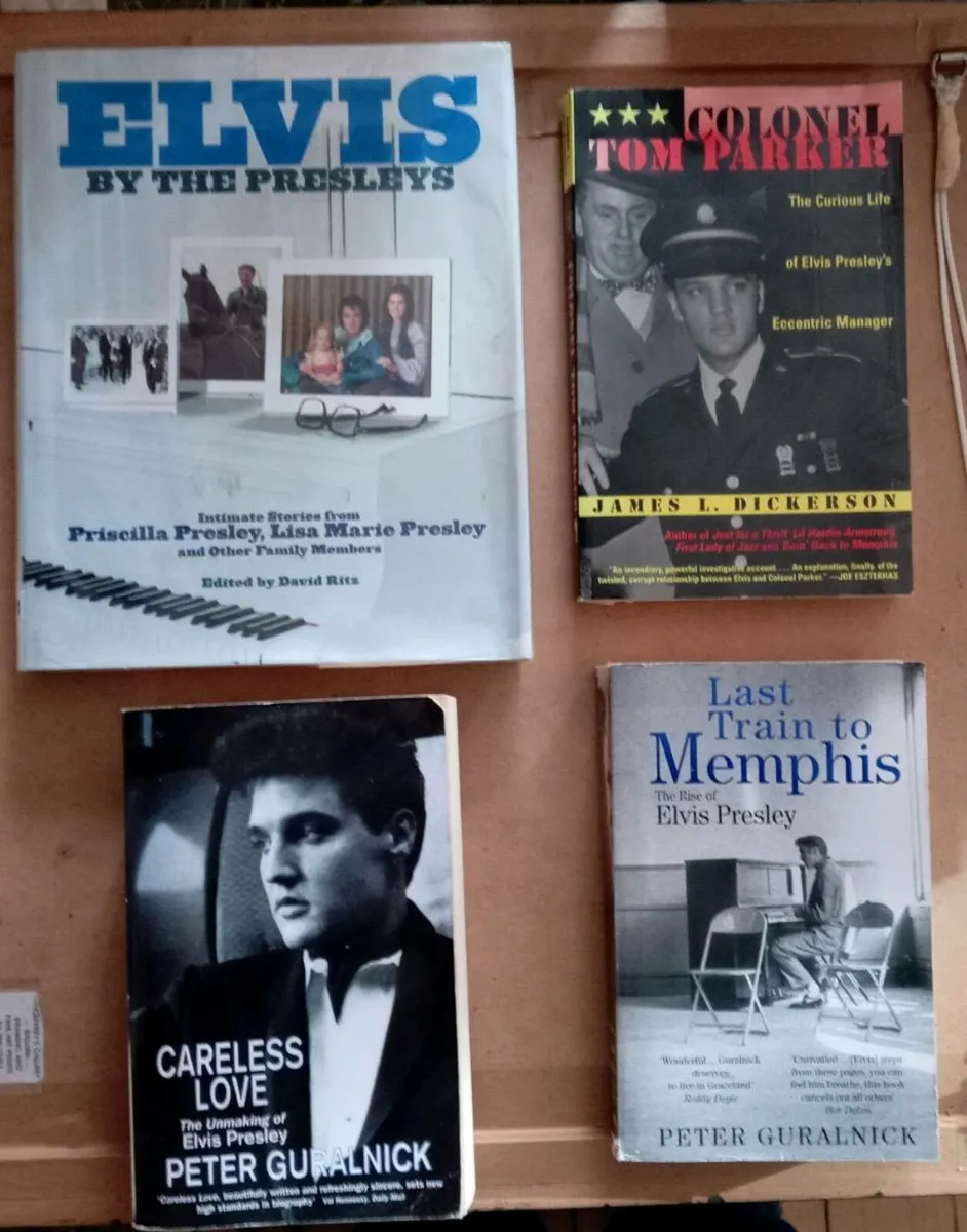 Four Elvis Presley Books