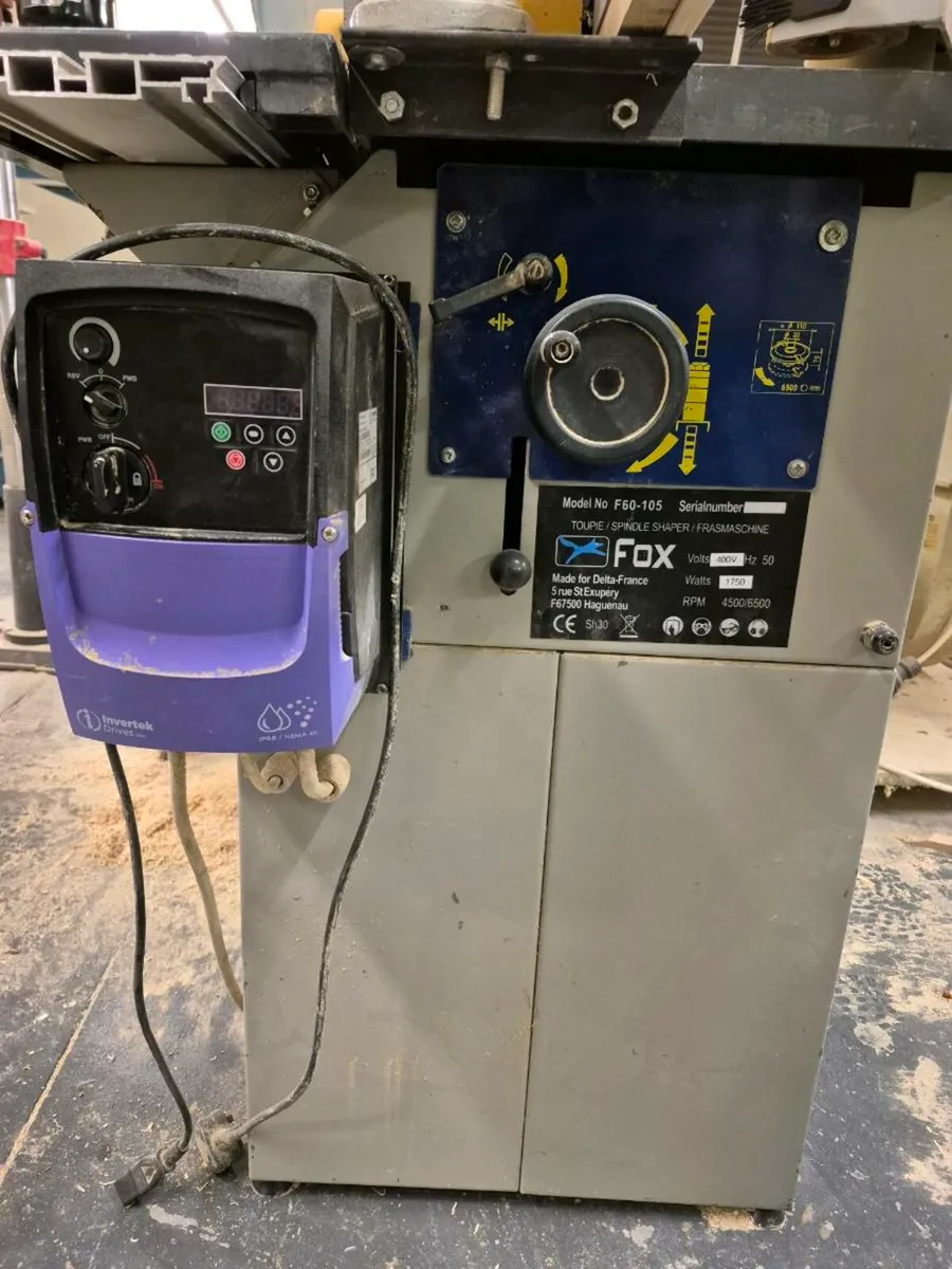 3 Phase Spindle moulder with Auto feed - Image 2